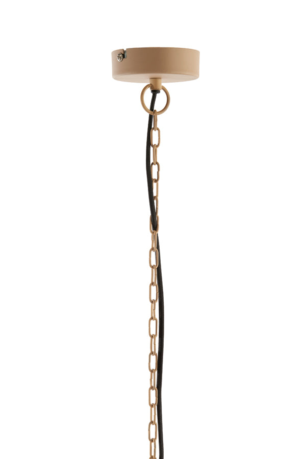 Light & Living - Hanglamp SHARIKA - Ø40x44cm - Bruin