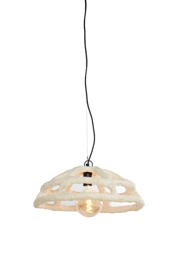 Light & Living - Hanglamp PORILA - Ø52x24cm - Bruin