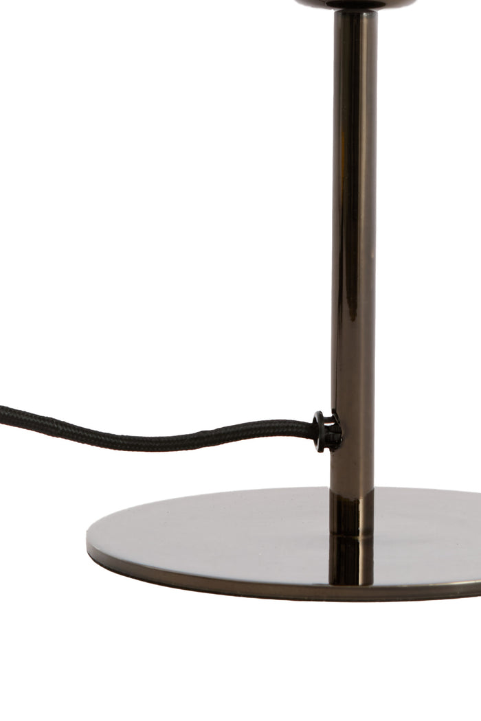 Light & Living - Tafellamp CEDILLO - Ø18x28 cm - Zwart