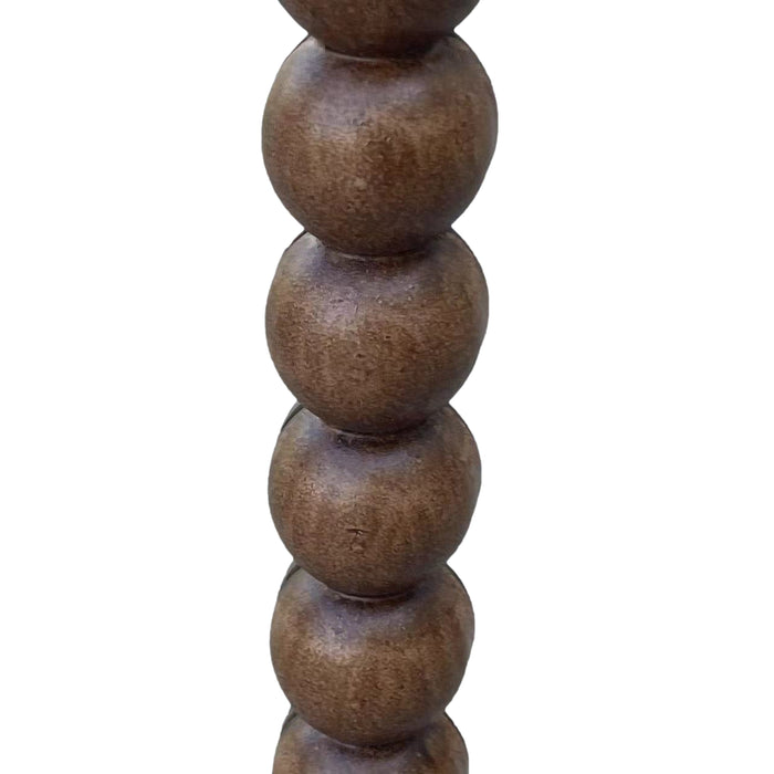 by fonQ Pompom Spiegel Ø 71 cm - Walnoot