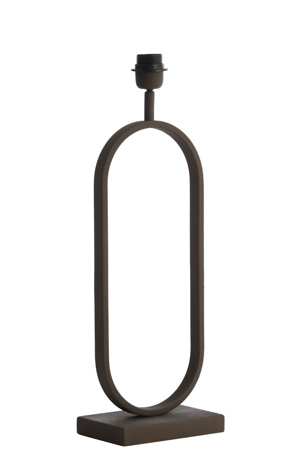 Light & Living - Lampvoet JAMIRI - 20x13x55cm - Bruin