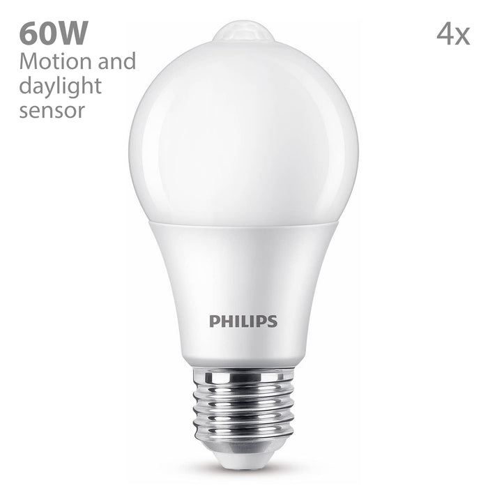 Philips Voordeelverpakking E27 - LED Standaardlamp - Set van 4 Stuks