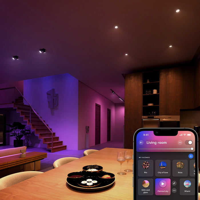 Philips Hue spot - wit en gekleurd licht- 2 pack - MR16