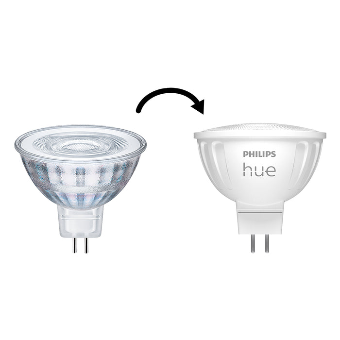 Philips Hue spot - wit en gekleurd licht- 2 pack - MR16