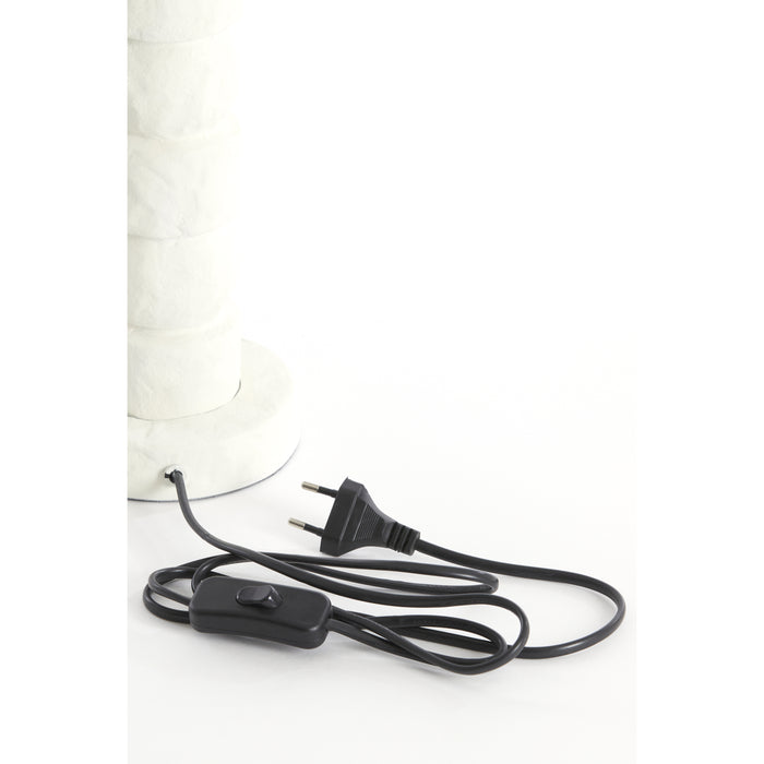 Light & Living - Lampvoet AKTI - Ø13x58cm - Wit