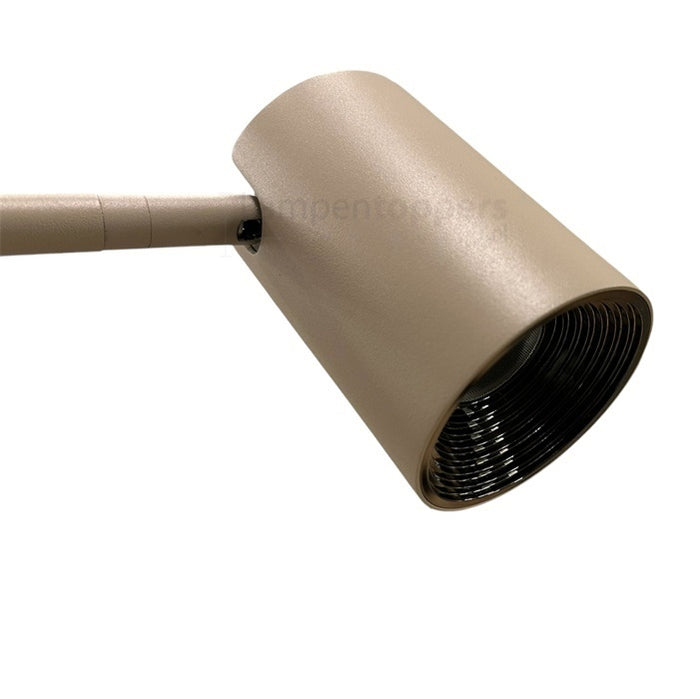 Freelight Vloerlamp Picchio Crème Zwenkarm LED 5.4 Watt incl.