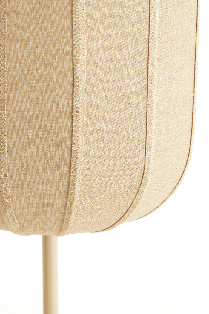 Light & Living - Vloerlamp SOLUNE - Ø35x165 cm - Beige