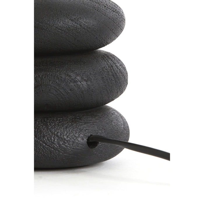 Light & Living - Lampvoet BUDONGO - Ø12x12cm - Zwart