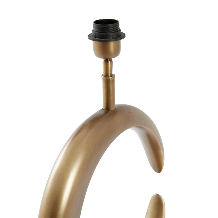 Light & Living - Lampvoet LUNE - 36x18x86cm - Brons