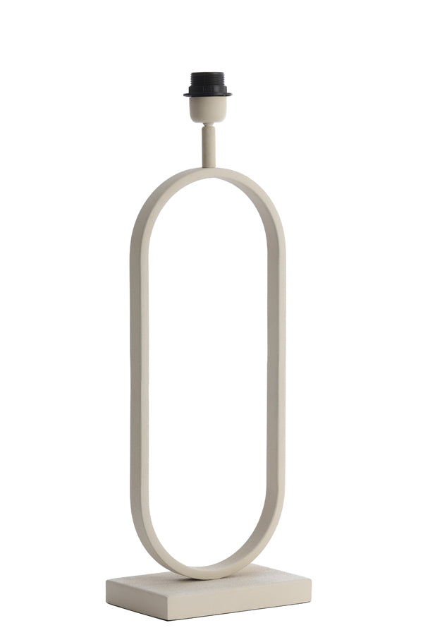 Light & Living - Lampvoet JAMIRI - 20x13x55cm - Wit