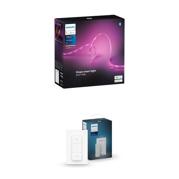 Philips Hue Solo LED Strip 5 Meter - Incl. Hue Dimmer Switch