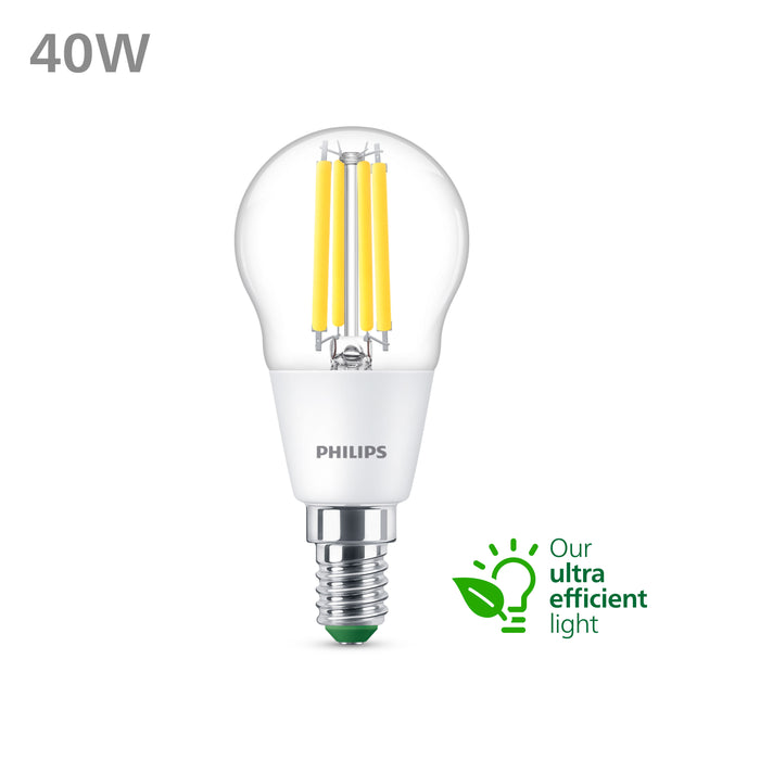 Philips Ultra Efficient LED kogellamp Mat - 40 W - E14 - Koelwit licht