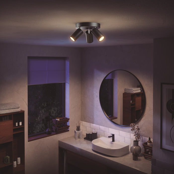 Philips Idris Opbouwspot - Plafondspots Incl. SceneSwitch LED Lamp