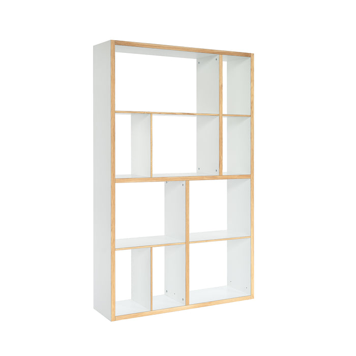 MINT Furniture KAST M 112 x 30 x 179 cm, eiken, wit ABET laminaat