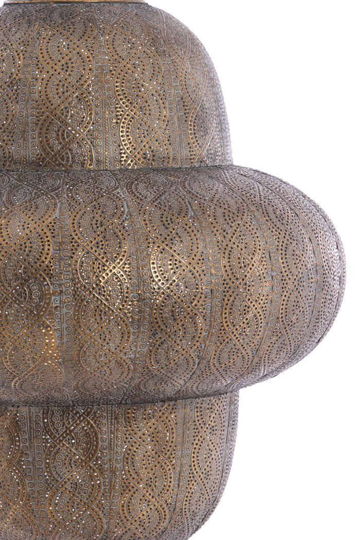 Light & Living - Hanglamp RYOTA - Ø30.5x41 cm - Bruin