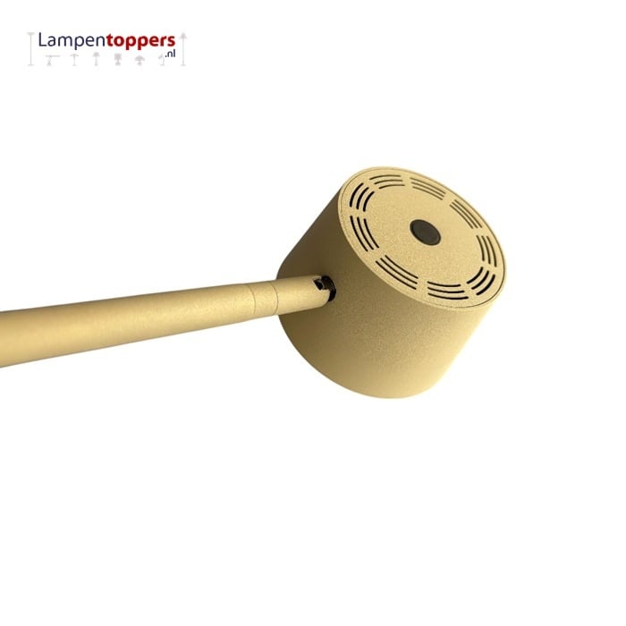 Freelight Vloerlamp Cugino Olijfgroen 2-Arm 6.2 Watt incl. Dimmer