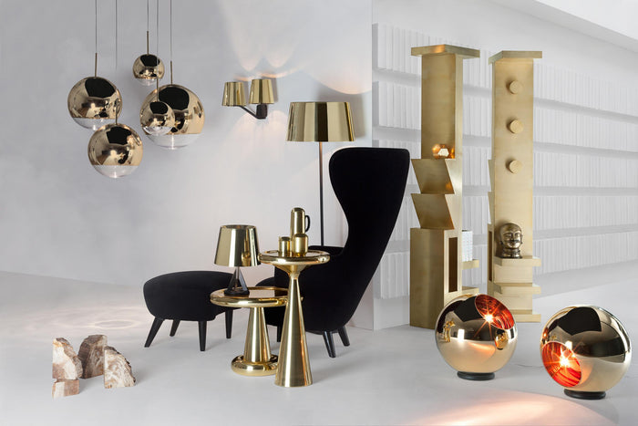Mirror Ball hanglamp Ø50 LED goud