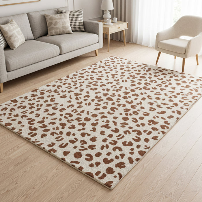 by fonQ Léo Vloerkleed 140 x 200 cm - Beige / Mokka