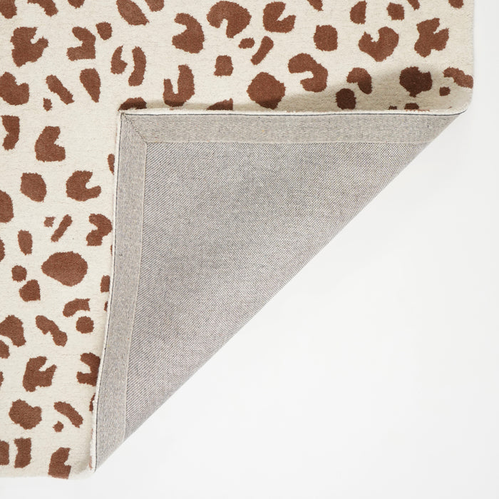 by fonQ Léo Vloerkleed 140 x 200 cm - Beige / Mokka