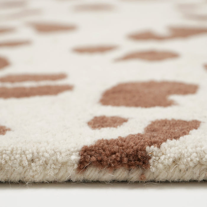 by fonQ Léo Vloerkleed 140 x 200 cm - Beige / Mokka