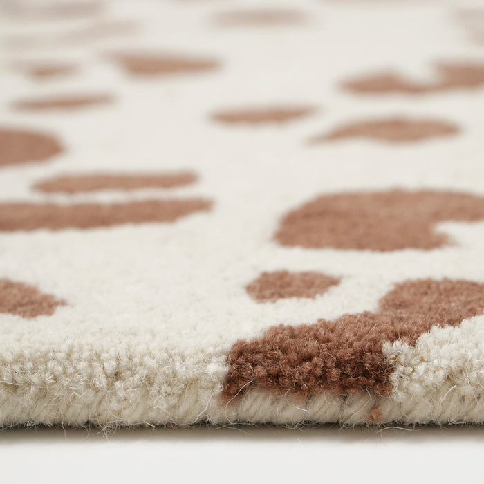 by fonQ Léo Vloerkleed 170 x 240 cm - Beige / Mokka