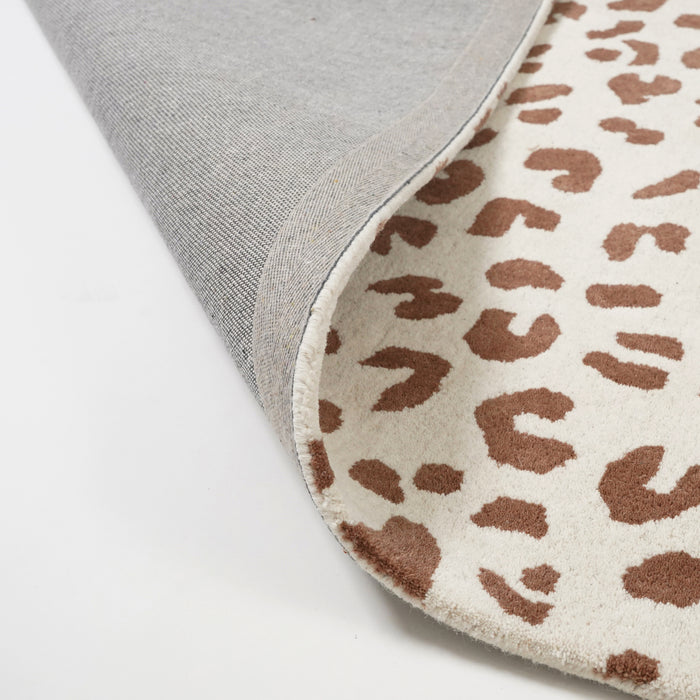 by fonQ Léo Vloerkleed 170 x 240 cm - Beige / Mokka