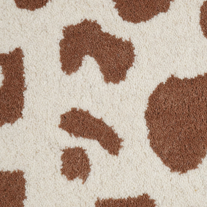 by fonQ Léo Vloerkleed 170 x 240 cm - Beige / Mokka