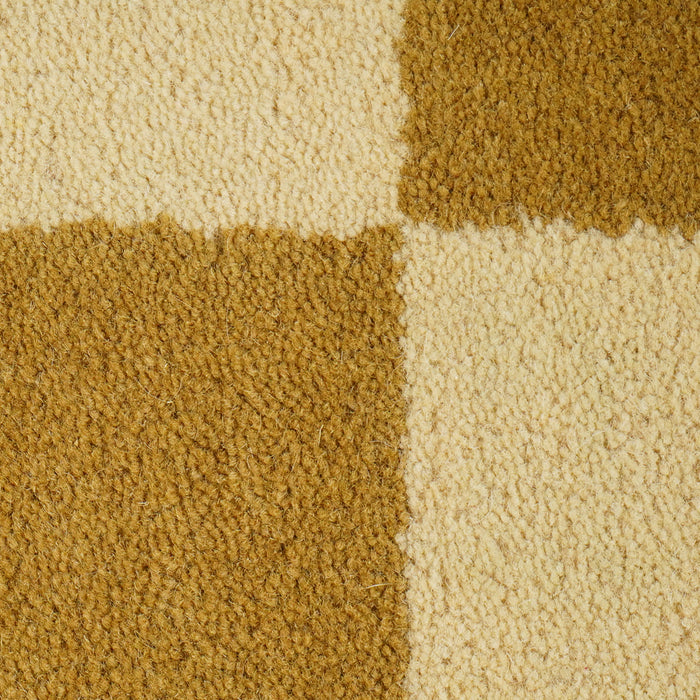 by fonQ Check Vloerkleed 170 x 240 cm - Olive