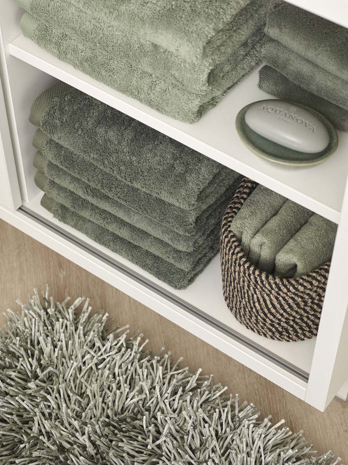 Kemen Badmat Thyme | 80 x 160 cm | Groen | Polyester