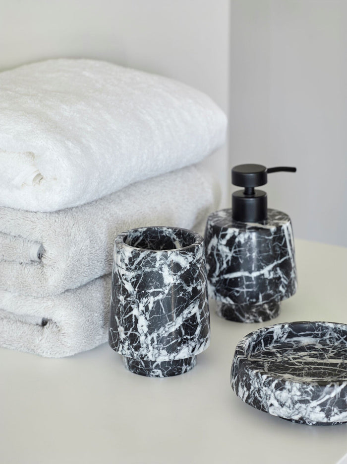 Orion Zeepbakje Black | Zwart | Natuursteen