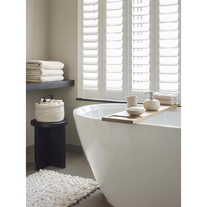 Rocca Badmat Ivory | 60 x 60 cm | Ivoor | Katoen | Polyester