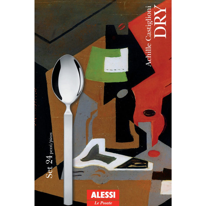 Alessi Bestekset Dry - 4180S24 - 24 delig | 6 personen - door Achille Castiglioni