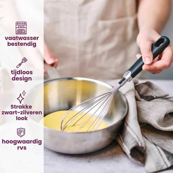 Cosy & Trendy Opscheplepel - Delish - RVS Zwart