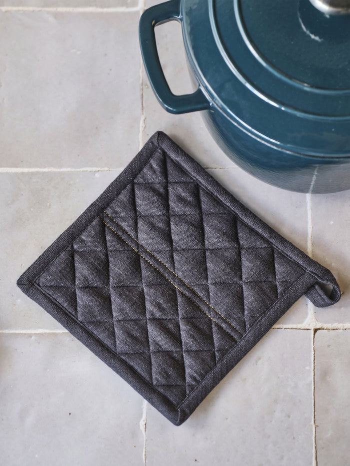 Cosy & Trendy Ovenwant & Pannenlap Set D'nim 2-Delig