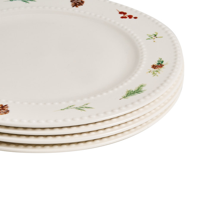 Beliani - MARJORAM - 16-delige serviesset - Wit - Porselein