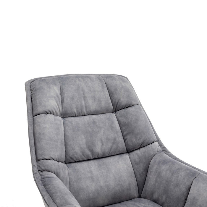 Calicosy - VOLTER Grijze woonkamerstoel - H98 - Grijs