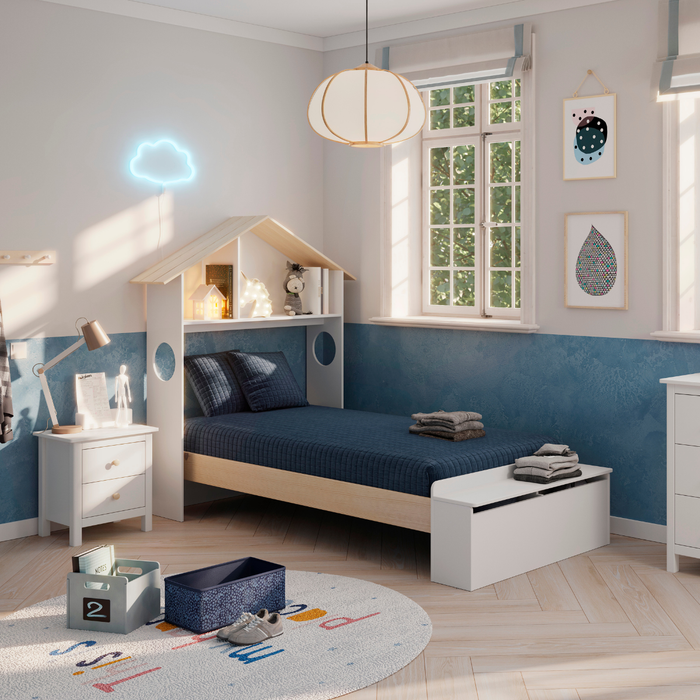 Calicosy - AMAYA-bed - B216,5 cm - Groente