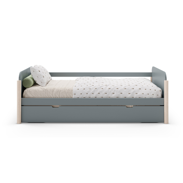 Calicosy - DAPHNE-bed - B198,5 cm - Groente