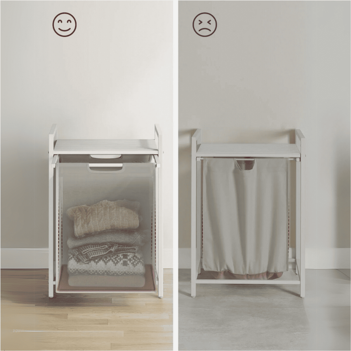 Calicosy - Wasmand 1 uitschuifbaar compartiment - H76 cm