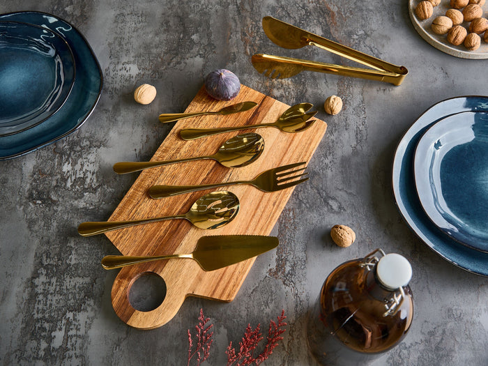 Beliani - ZITI - Bestekset 7-delig - Goud - RVS