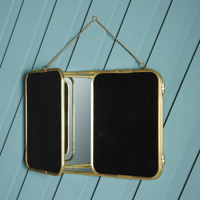 Signature - Spiegel van Barbier Drieluik - H40 cm - Goud