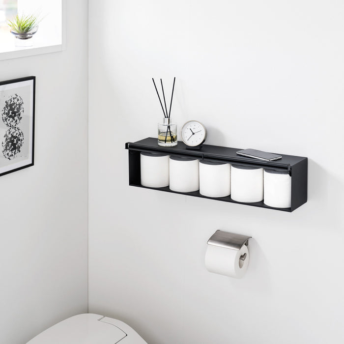 Yamazaki Tower Opbergvak wandmontage - Zwart