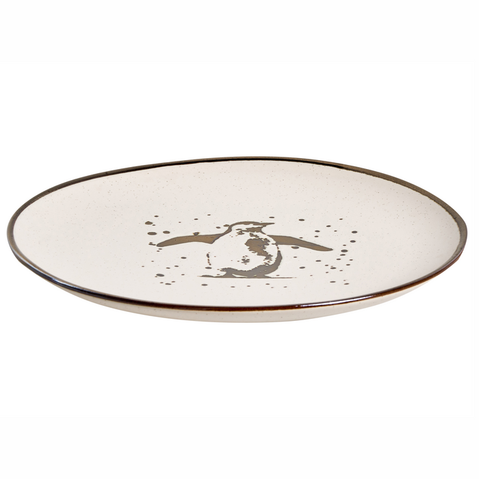 Beliani - CINNAMON - 16-delige serviesset - Gebroken wit - Steengoed