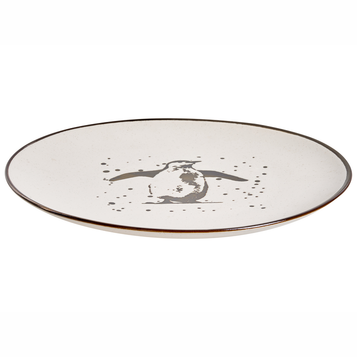 Beliani - CINNAMON - 16-delige serviesset - Gebroken wit - Steengoed