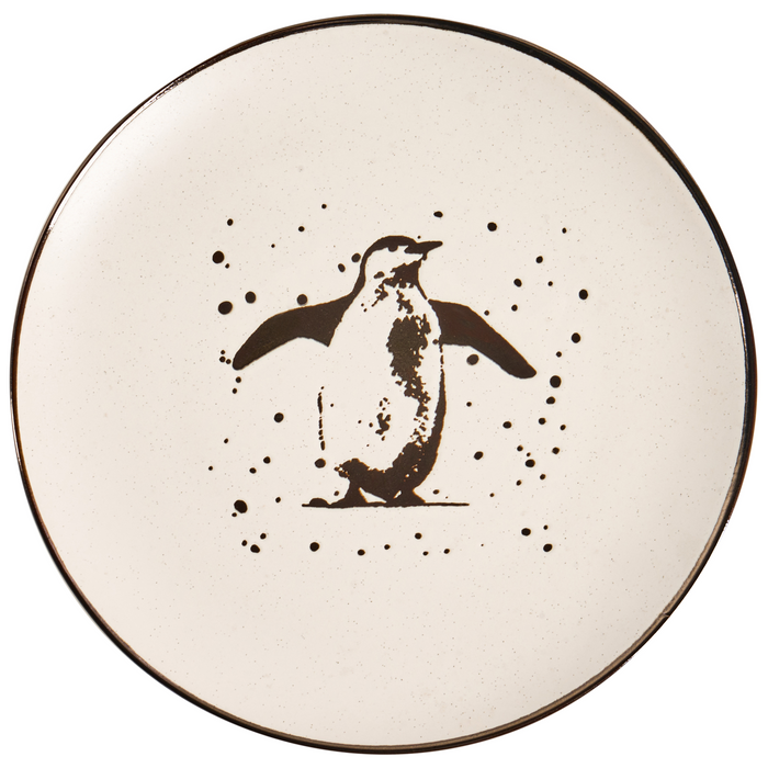 Beliani - CINNAMON - 16-delige serviesset - Gebroken wit - Steengoed