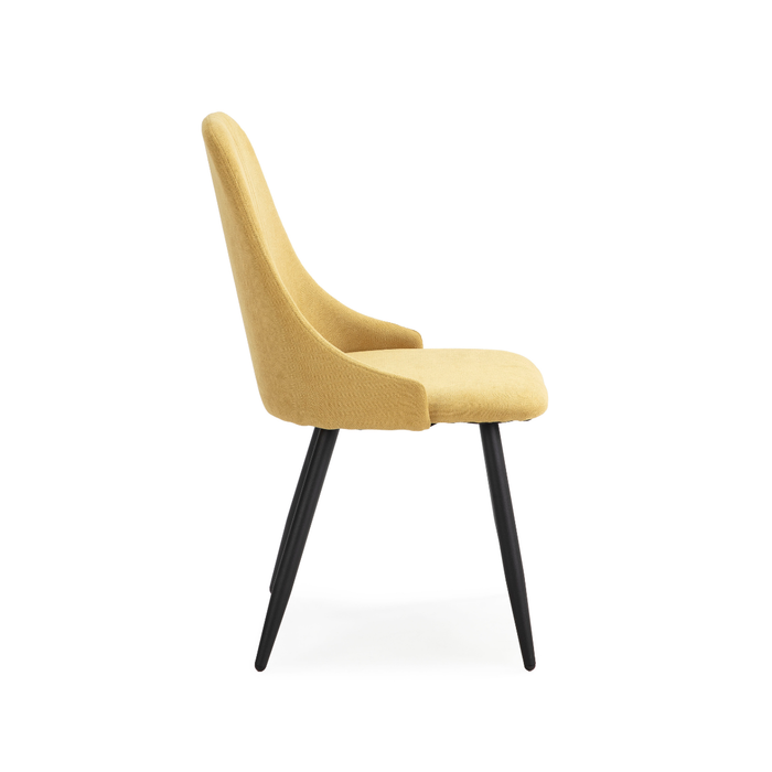 Calicosy - MANI Set van 4 stoelen in stof - H91 cm