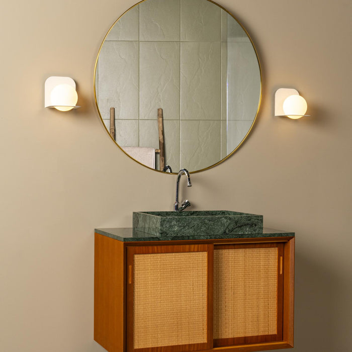 Lucide DAVY Wandlamp - Wit