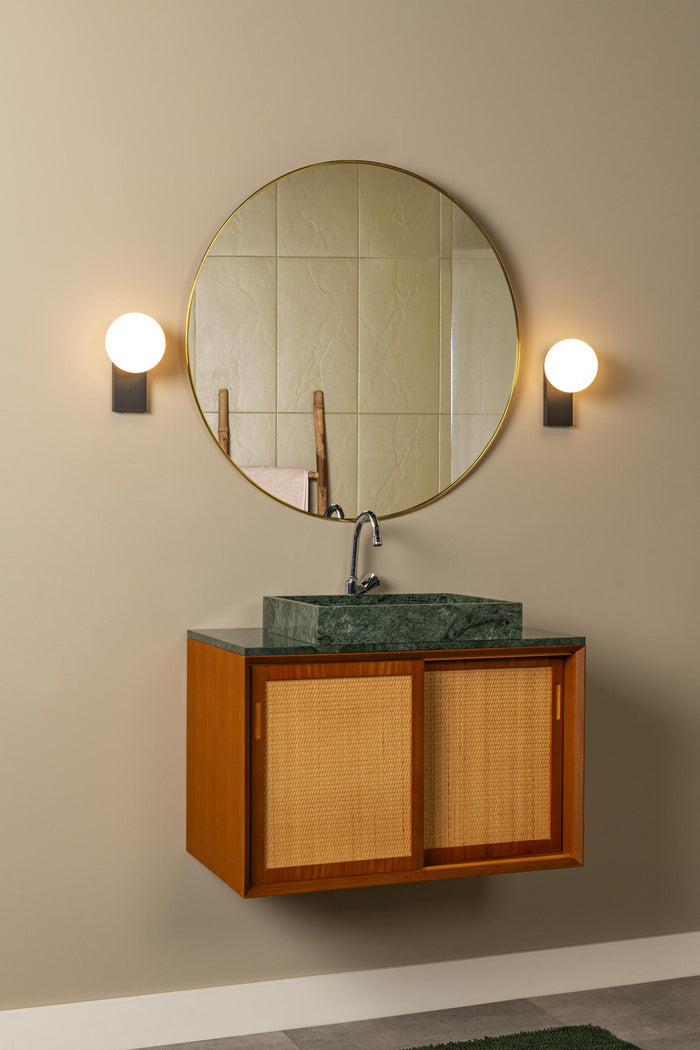 Lucide TASSA Wandlamp - Zwart