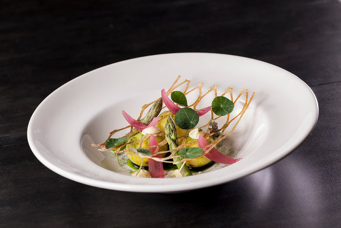 Bonna Pastabord - Gourmet - Porselein - 30 cm (550cc) - set van 2