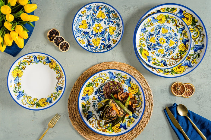 Bonna Serveerschaal - Albufera - Porselein - 20x15.6 cm - set van 2